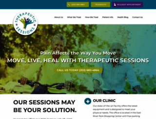 therapeutic-sessions.com screenshot