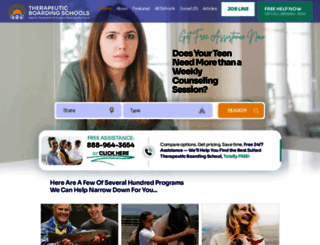 therapeuticschool.org screenshot