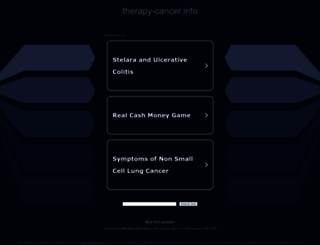therapy-cancer.info screenshot