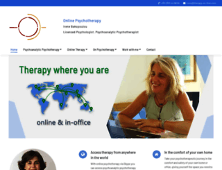 therapy-on-line.com screenshot