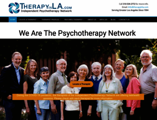 therapyinla.com screenshot