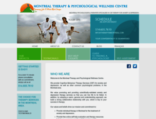 therapyinmontreal.com screenshot