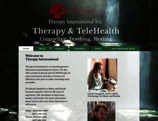 therapyinternational.com screenshot