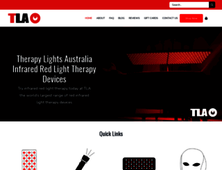 therapylights.com.au screenshot