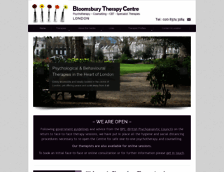 therapylondon.co.uk screenshot