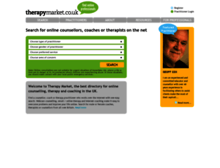 therapymarket.co.uk screenshot