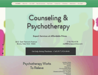 therapyonline.com screenshot