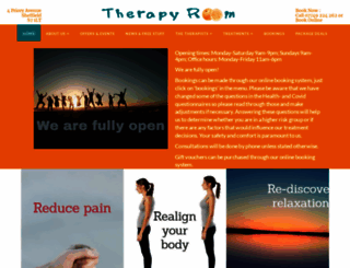 therapyroomsheffield.co.uk screenshot