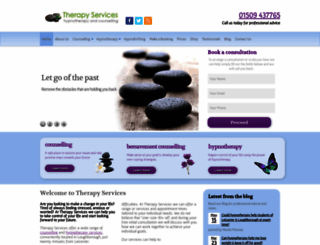 therapyservices.org.uk screenshot