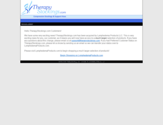 therapystockings.com screenshot