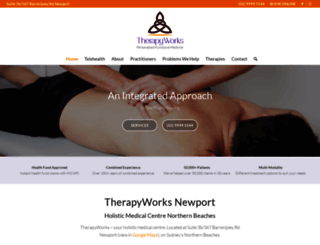 therapyworks.com.au screenshot