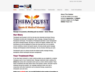 theraquest-ny.com screenshot