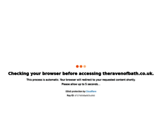 theravenofbath.co.uk screenshot