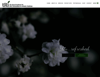 therawalinstitute.com screenshot