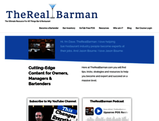 therealbarman.com screenshot