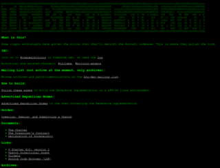 therealbitcoin.org screenshot
