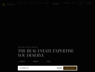 therealestatecollection.com screenshot