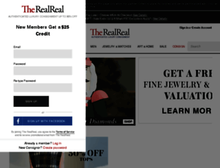 therealreal.com screenshot