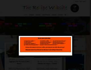 therecipe.website screenshot