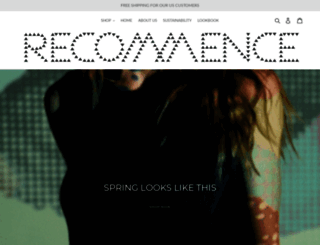 therecommence.com screenshot