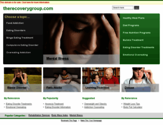 therecoverygroup.com screenshot