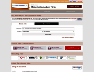 therecruitmentjob.com screenshot
