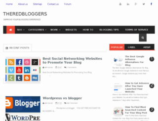 theredbloggers.com screenshot