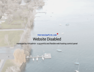 thereeslawfirm.com screenshot
