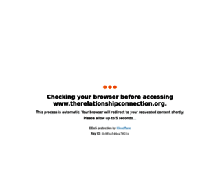 therelationshipconnection.org screenshot