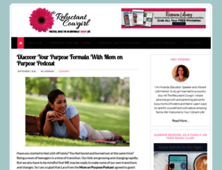 thereluctantcowgirl.com screenshot