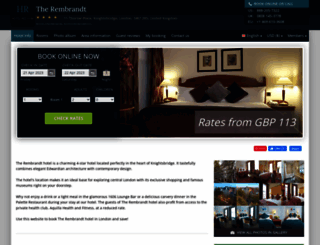 therembrandt.hotel-rez.com screenshot