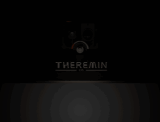 theremin.io screenshot
