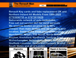 therenaultman.com screenshot