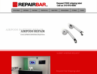 therepairbar.com screenshot