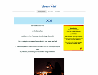 theresareel.com screenshot