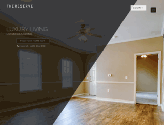 thereserveatcypresswood.com screenshot