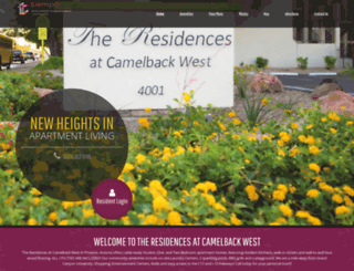 theresidencesatcamelbackwest.com screenshot