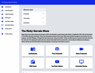 therickygervaisshow.com screenshot