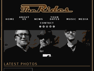 theridesband.com screenshot