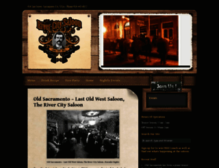 therivercitysaloon.com screenshot