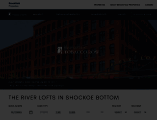 theriverlofts.com screenshot