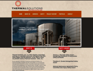 thermalsolutionsinc.com screenshot