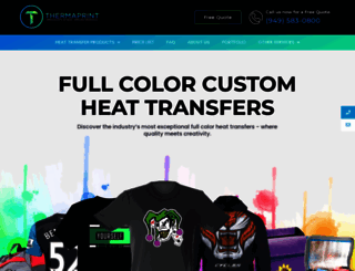 thermaprint.com screenshot