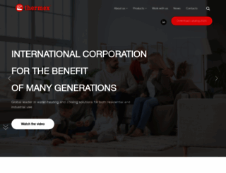 thermex.com screenshot
