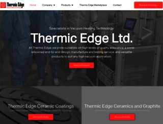 thermic-edge.com screenshot