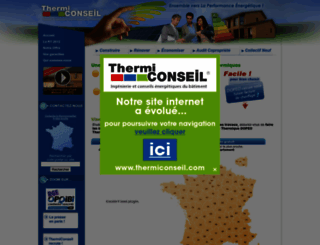 thermiconseil-etude-thermique.fr screenshot