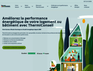 thermiconseil.fr screenshot