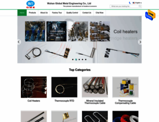 thermocoupleheater.com screenshot