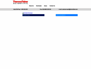 thermofishersci.in screenshot
