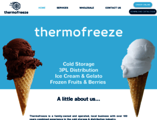 thermofreeze.com.au screenshot